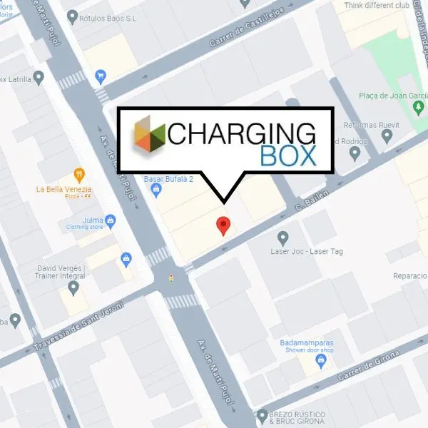 Charging Box Mapa de ubicación 1